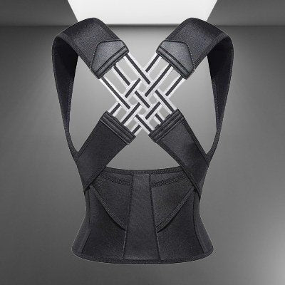 BackBrace™ - Noir - Maison du fitness