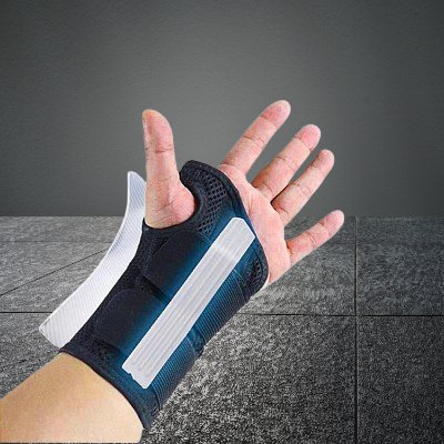 CarpalBrace™ - Noir - Maison du fitness